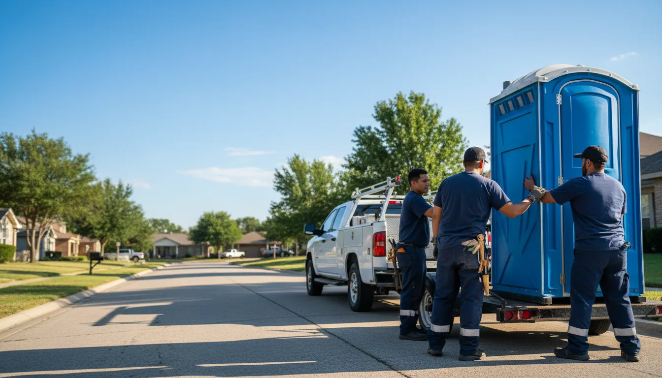 Portable Toilet Rental in Dickinson, TX near me